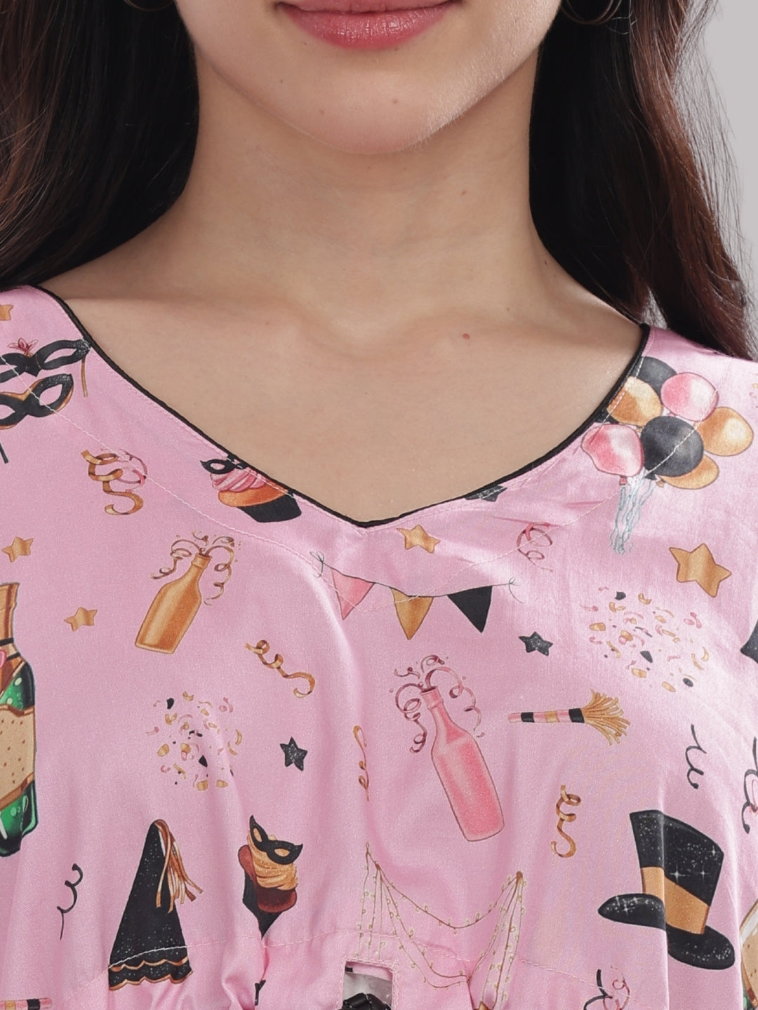 Celebration Kaftan Pj Set - Pure Cotton Pj Set in Kaftan Style