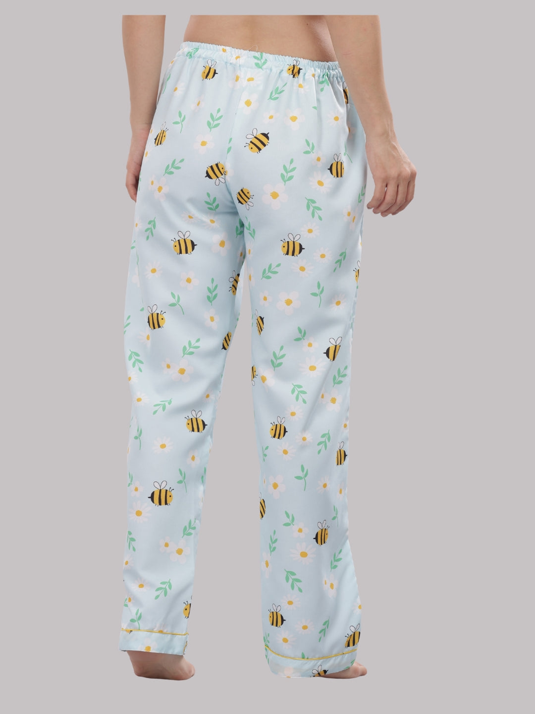 Busy Bee T-shirt Pj Set - Oversized Tshirt with Pj Combo