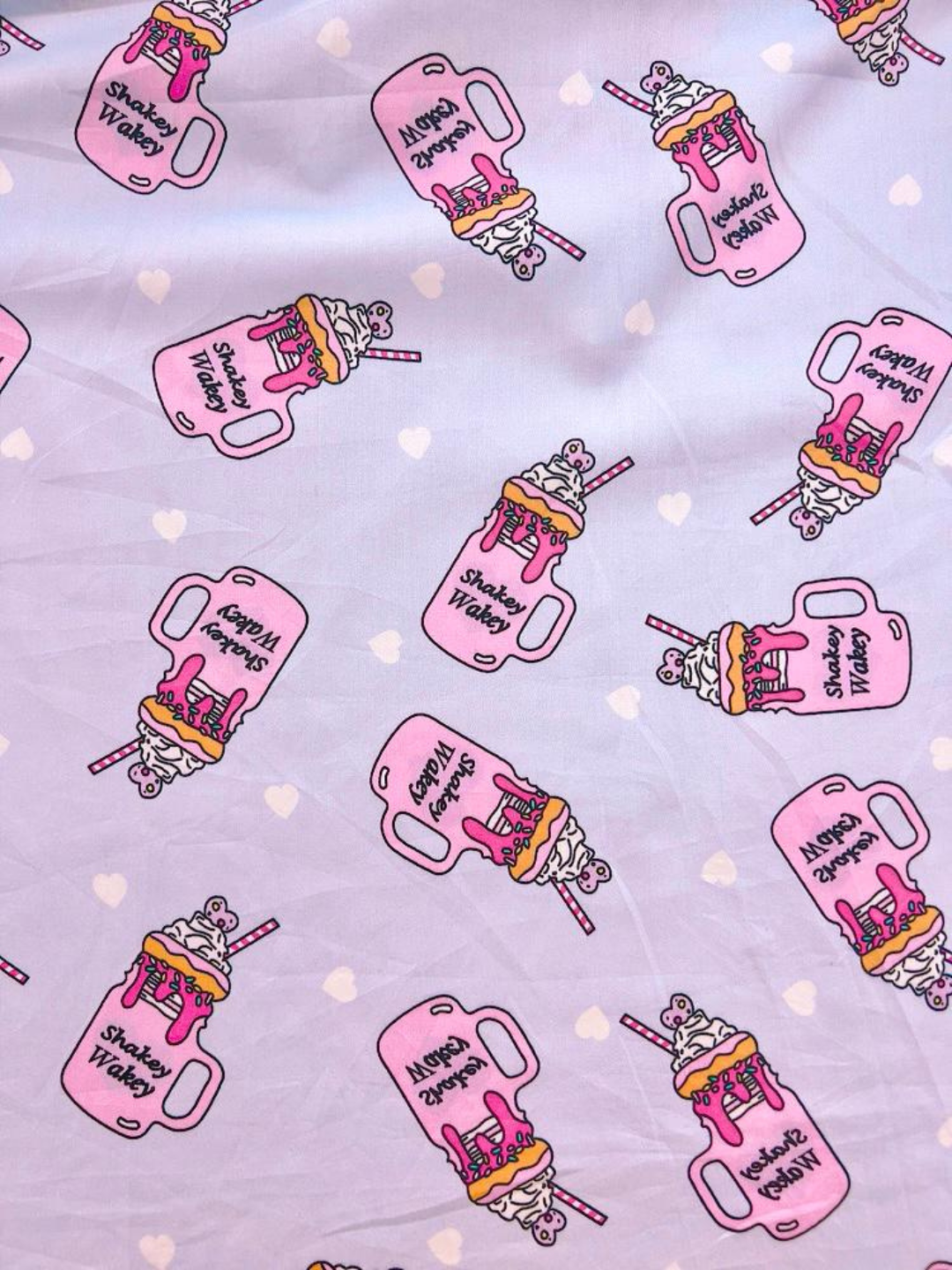 Shakey Wakey Maternity Kaftan Pj Set - Pure Cotton Pj Set in Kaftan Style with Single Invisible Zip for Feeding