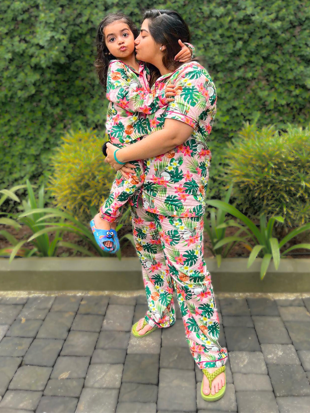 Coco Bliss Pure Cotton Mom & Kids Twinning PJ Set