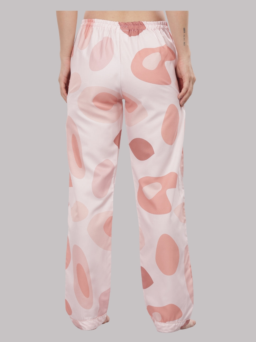 Wine Not Button Down Pj Set - Cotton Rayon Pj Set with Notched Collar