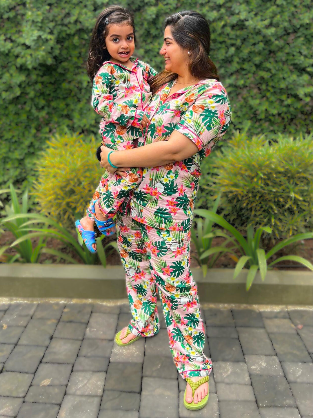 Coco Bliss Pure Cotton Mom & Kids Twinning PJ Set