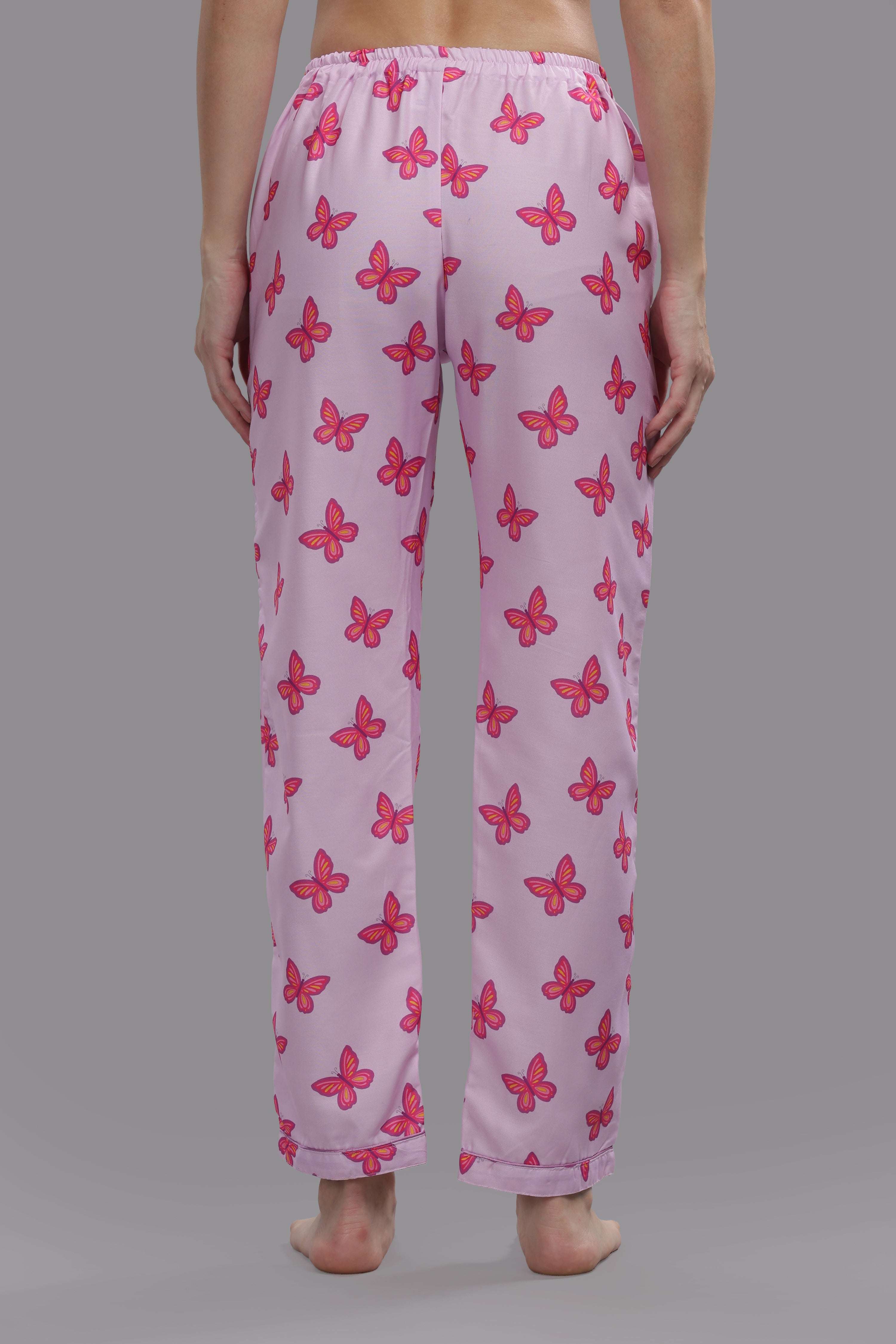 Butterfly Kaftan Pj Set - Cotton Rayon Pj Set in Kaftan Style