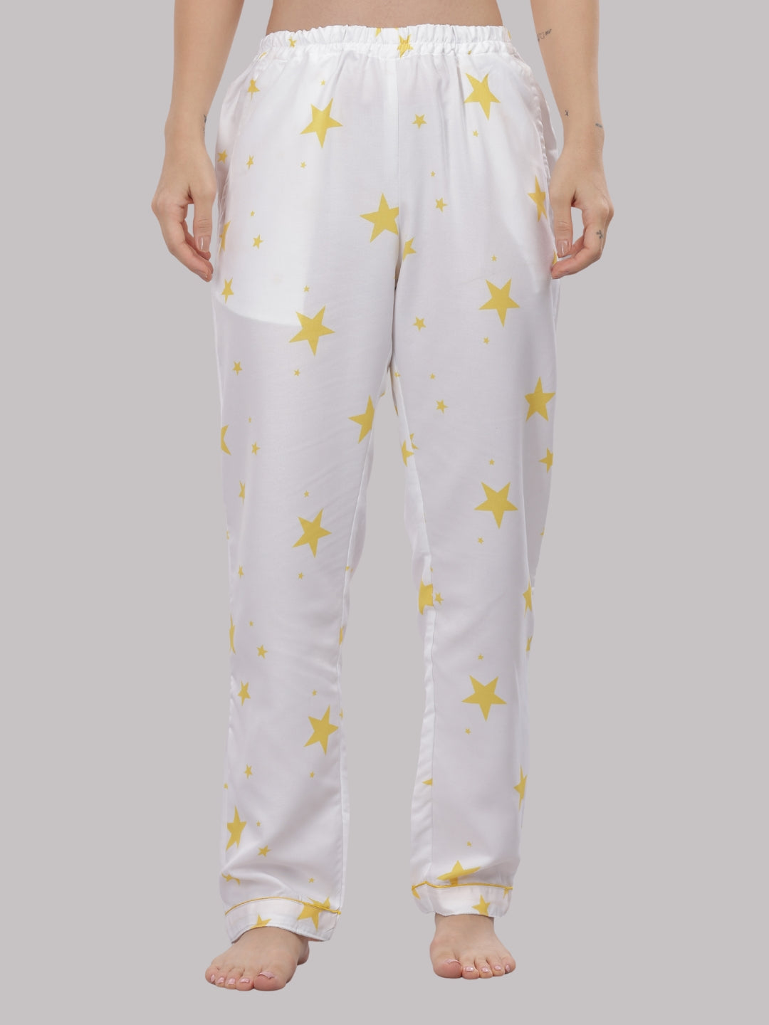 Sleepy Bear Button Down Pj Set - Cotton Rayon Pj Set with Notched Collar