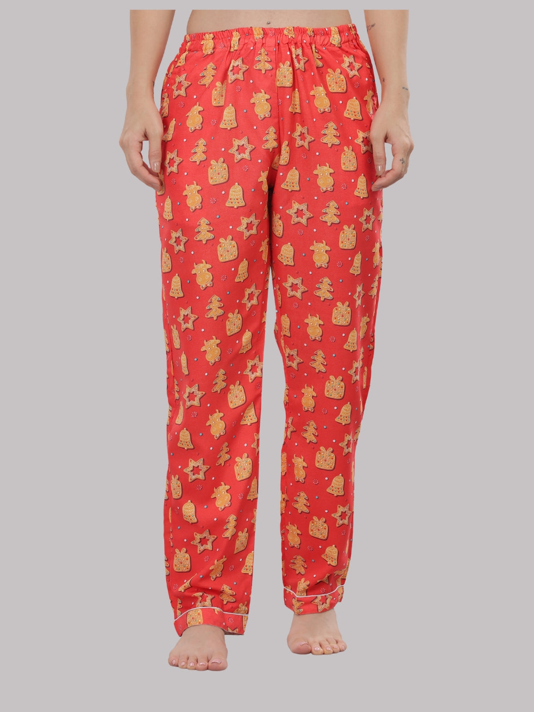 Cookie Wonderland Button Down Pj Set - Cotton Rayon Pj Set with Notched Collar
