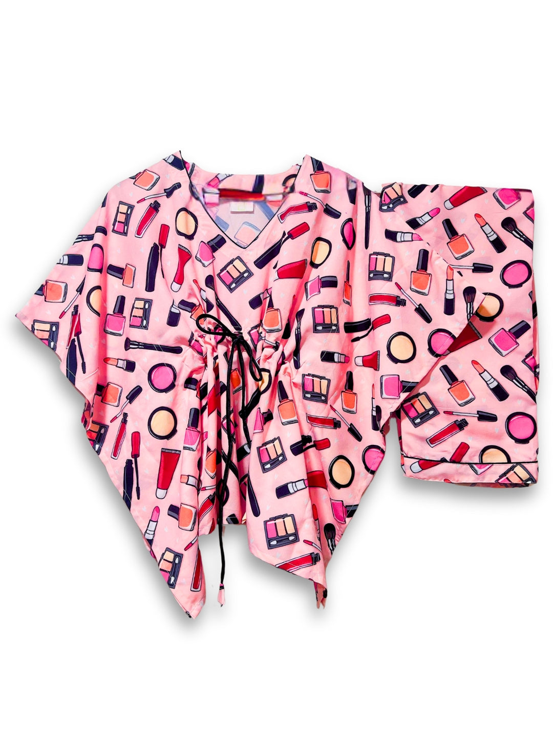 Makeup Forever Kaftan Pj Set - Cotton Rayon Pj Set in Kaftan Style