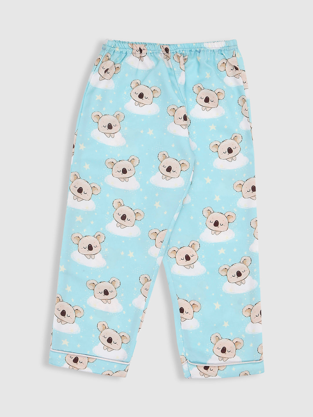 Koala Bear Kids Pj Set - Cotton Rayon Pj Set with Notched Collar