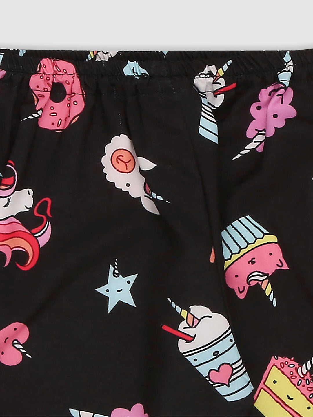 Sweet Treats Kids Pj Set - Cotton Rayon Pj Set with Notched Collar