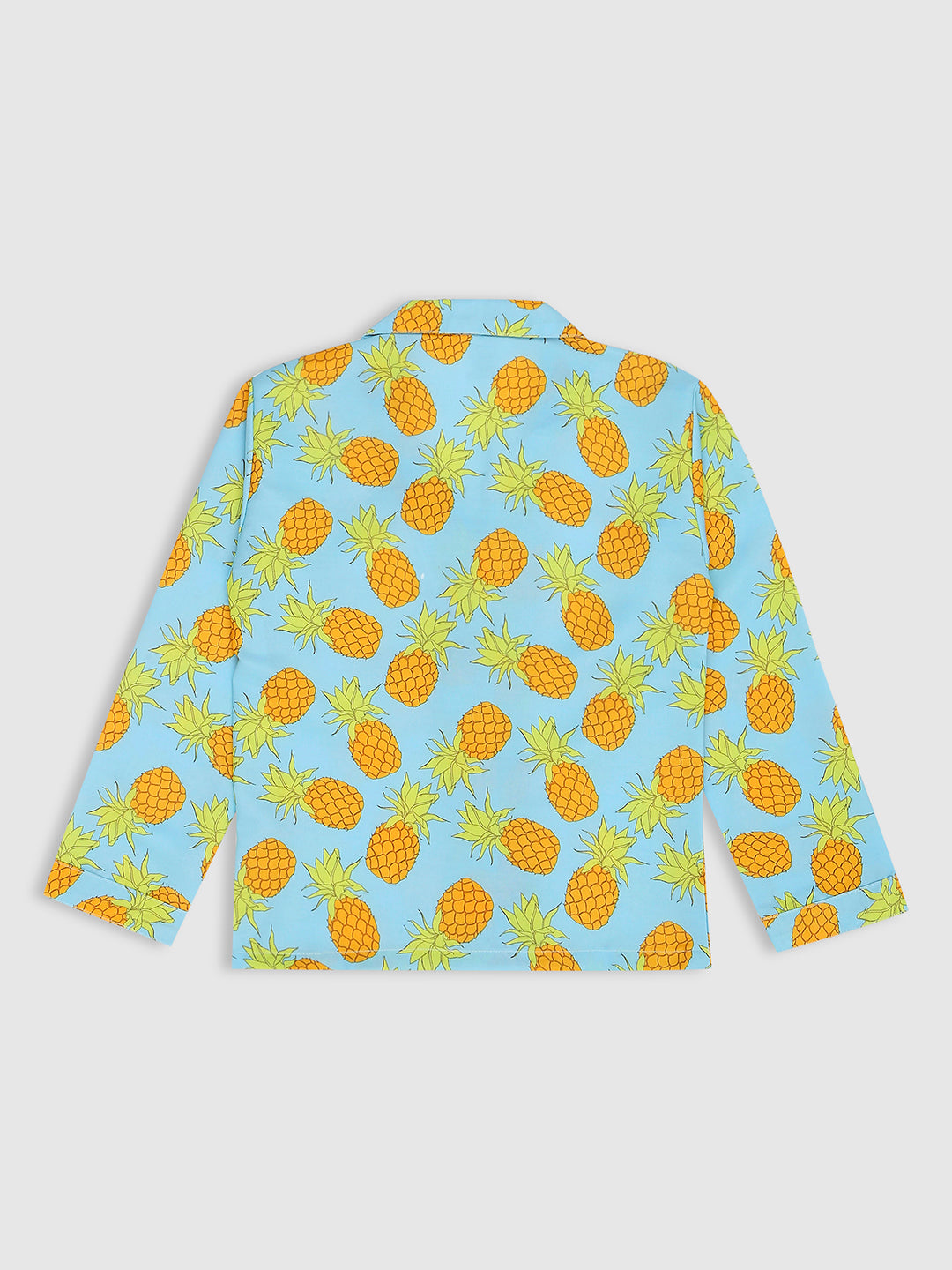 Fine Apple Kids Pj Set - Cotton Rayon Pj Set with Notched Collar