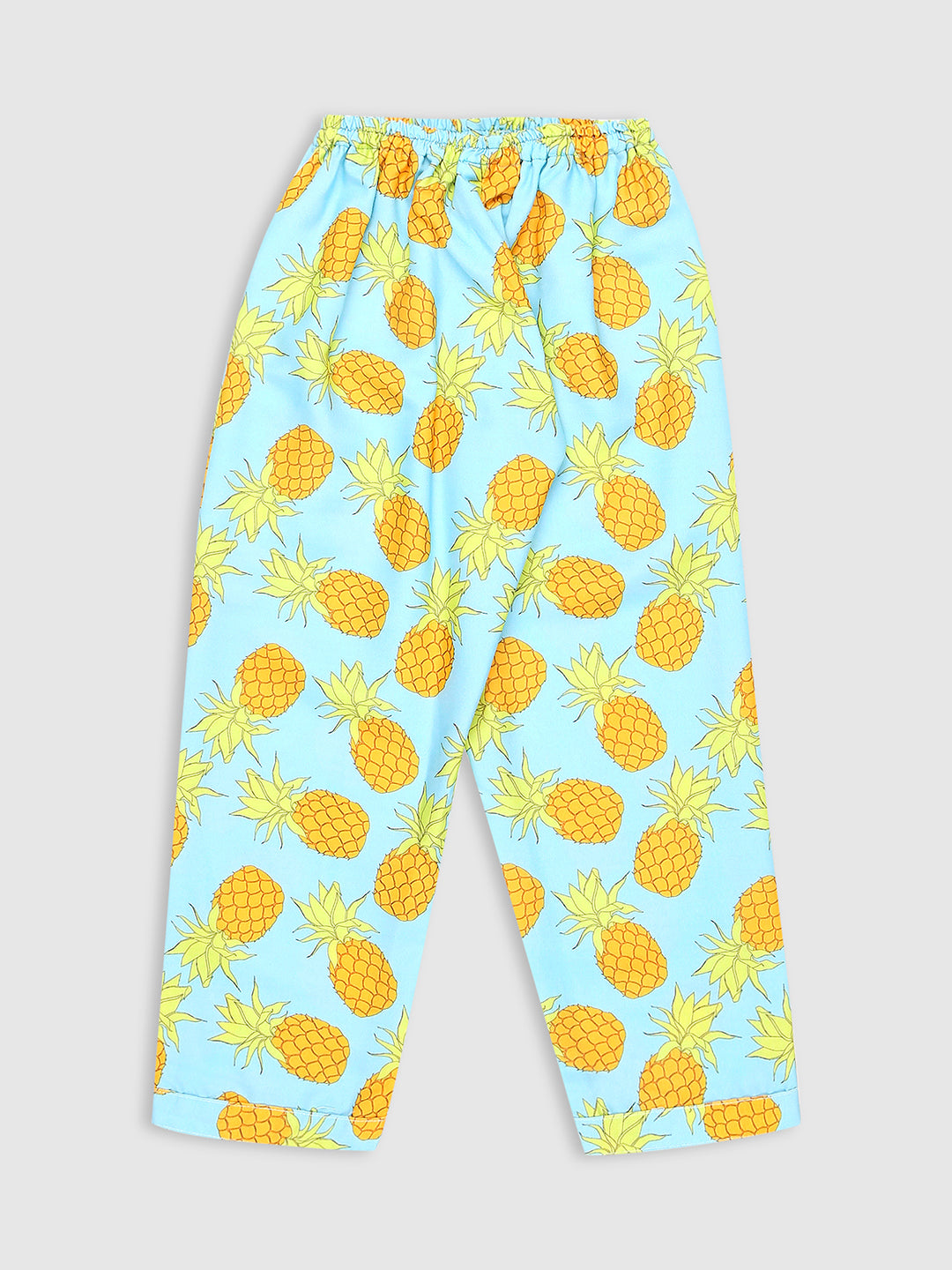 Fine Apple Kids Pj Set - Cotton Rayon Pj Set with Notched Collar