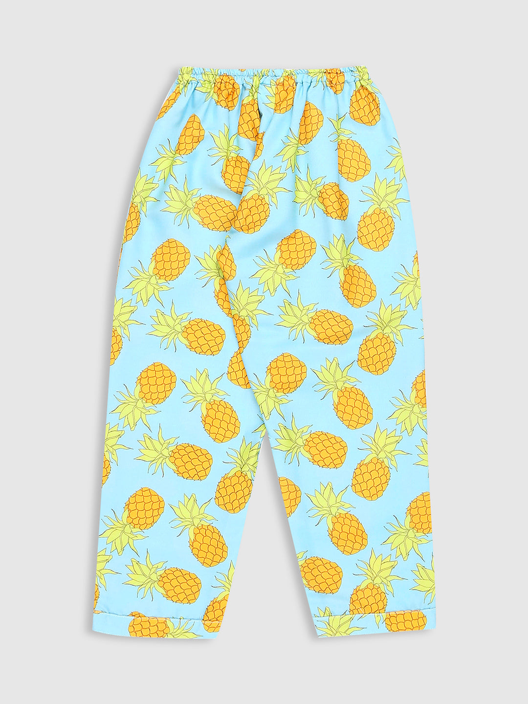 Fine Apple Kids Pj Set - Cotton Rayon Pj Set with Notched Collar