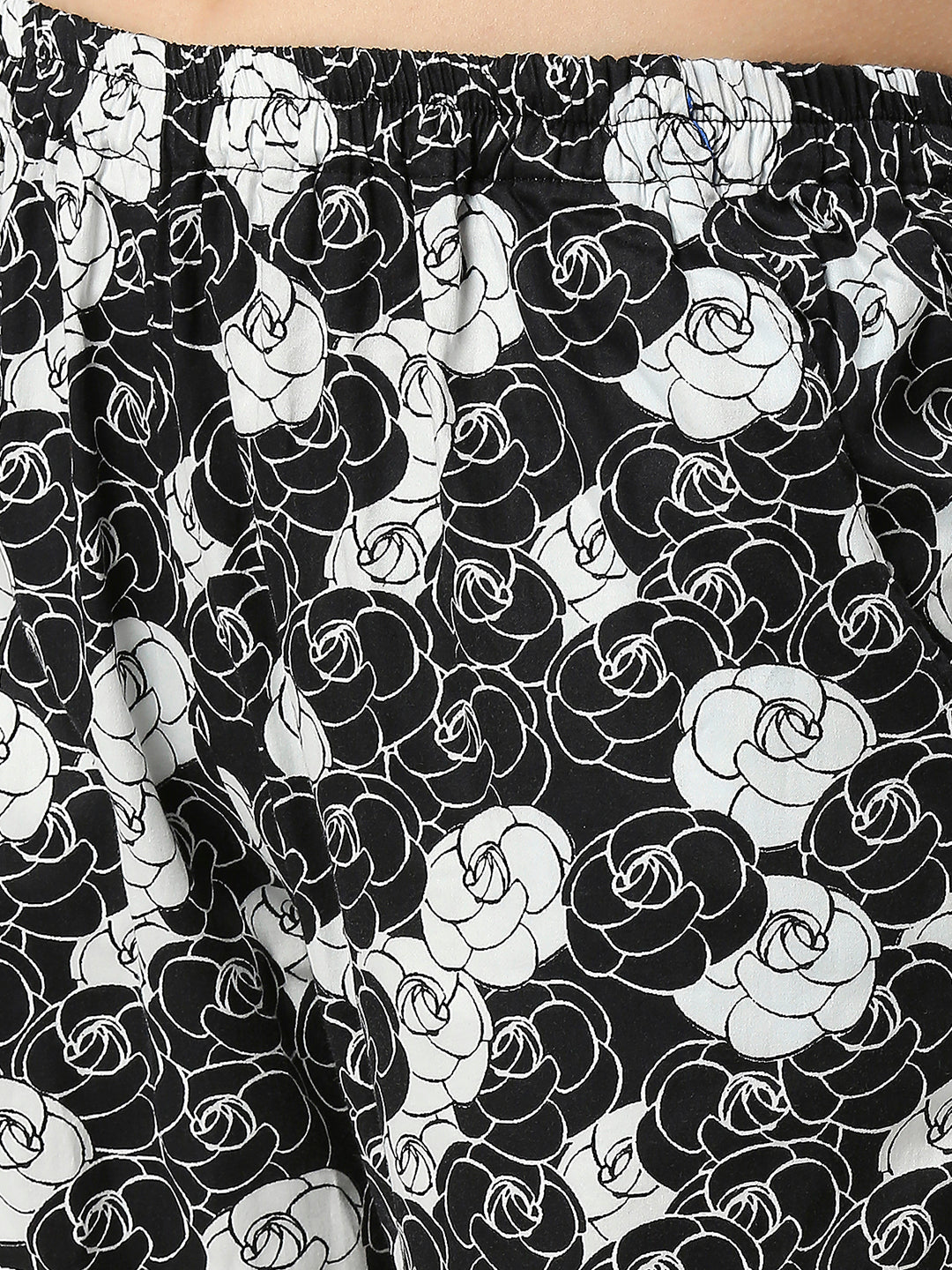 Chanel Rose Button Down Pj Set - Pure Cotton Pj Set with Notched Collar
