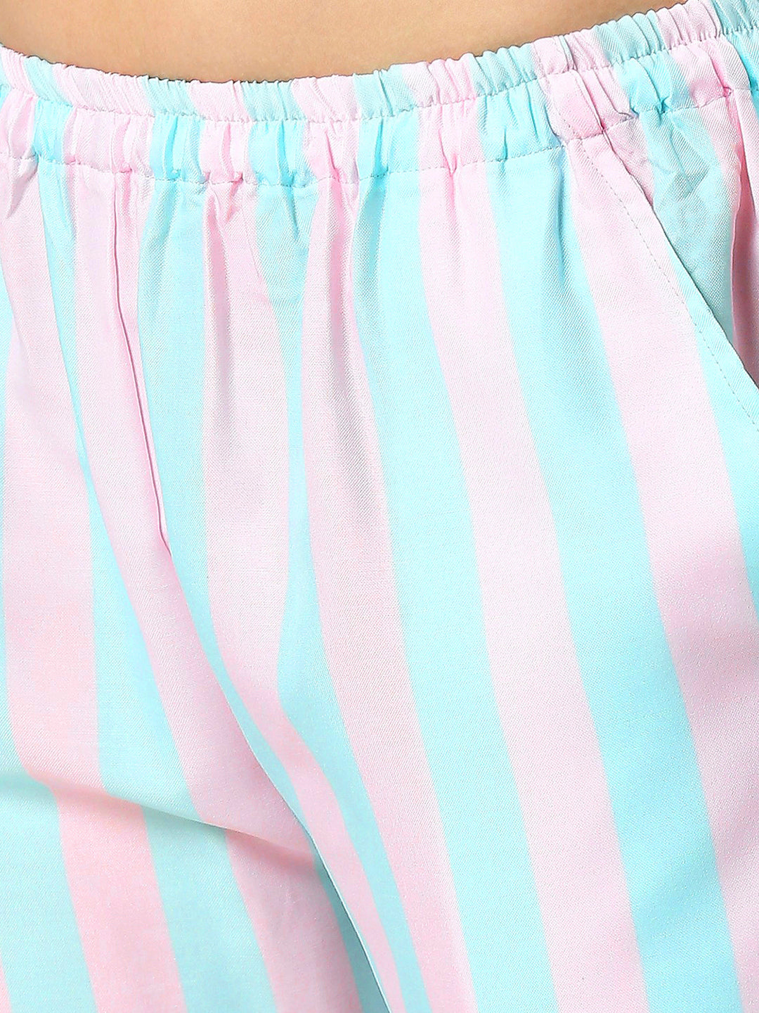 Drama Queen Button Down Pj Set - Cotton Rayon Pj Set with Notched Collar
