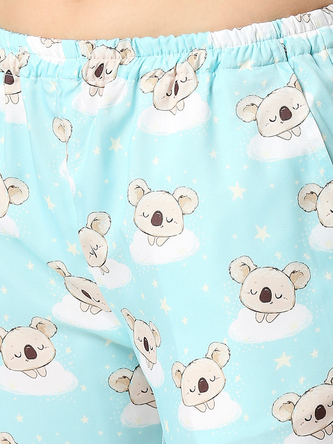 Koala Bear Kaftan Pj Set - Cotton Rayon Pj Set in Kaftan Style