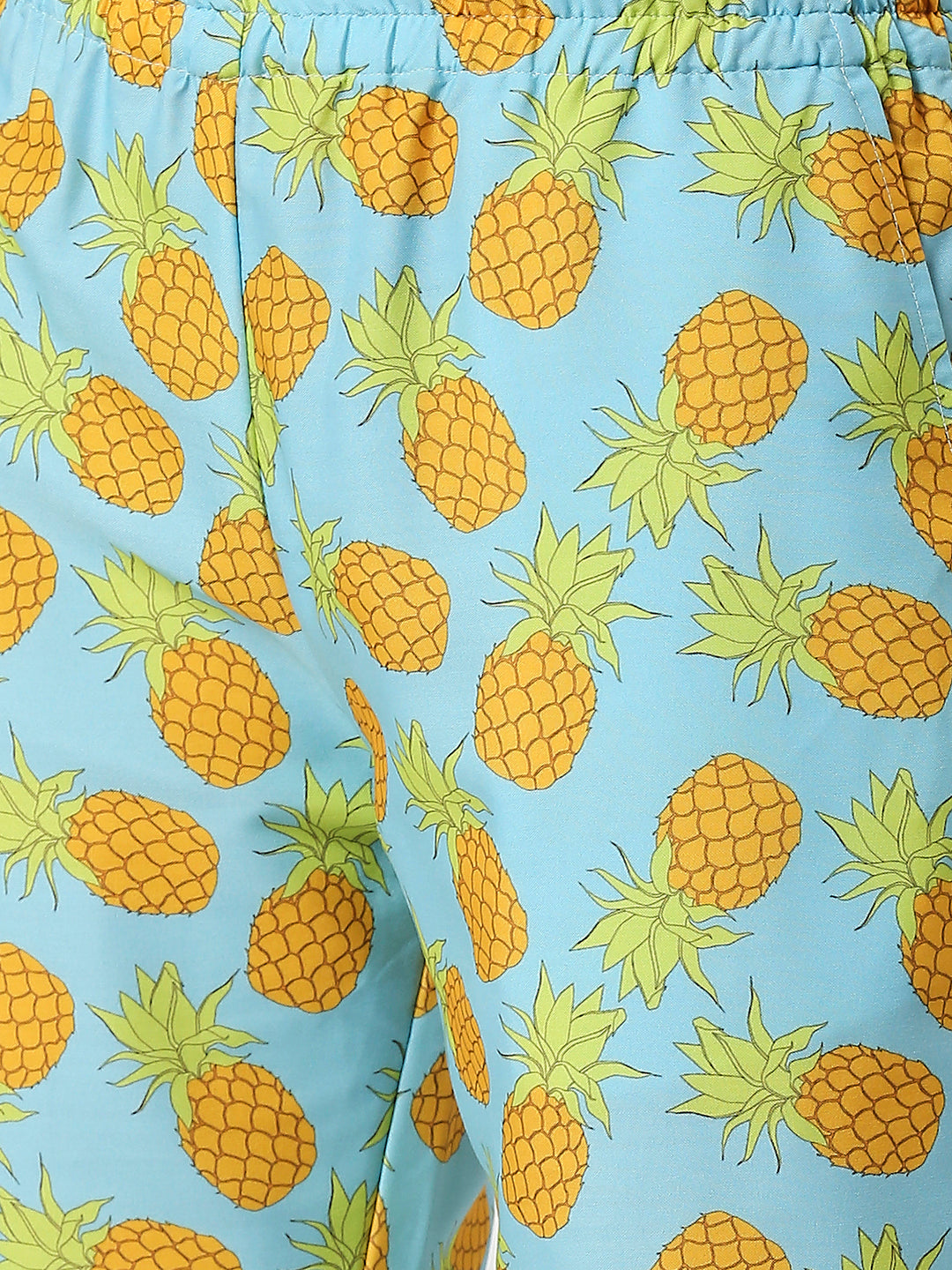 Fine Apple Button Down Pj Set - Cotton Rayon Pj Set with Notched Collar