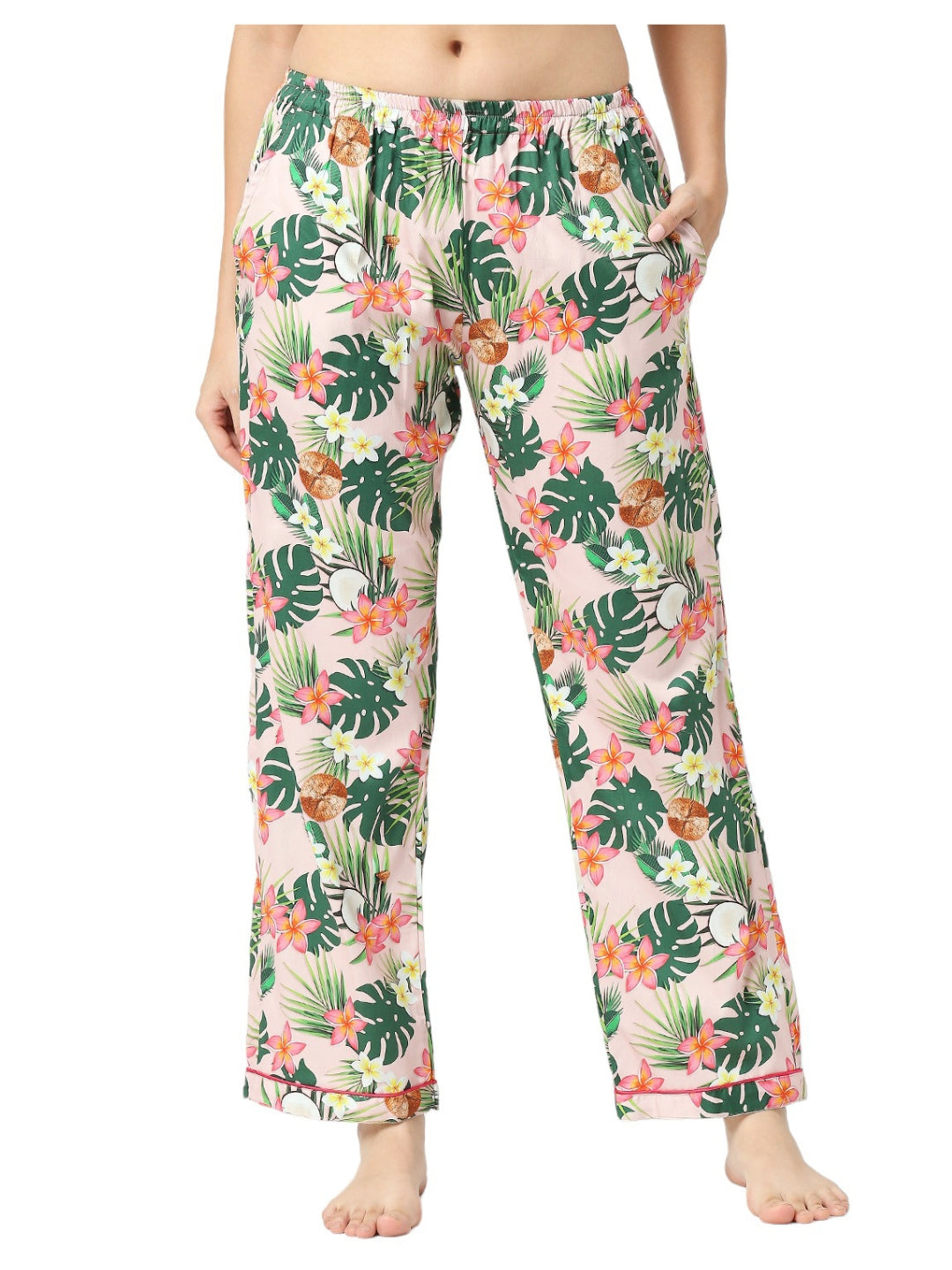 Coco Bliss Button Down Pj Set - Pure Cotton Pj Set with Notched Collar