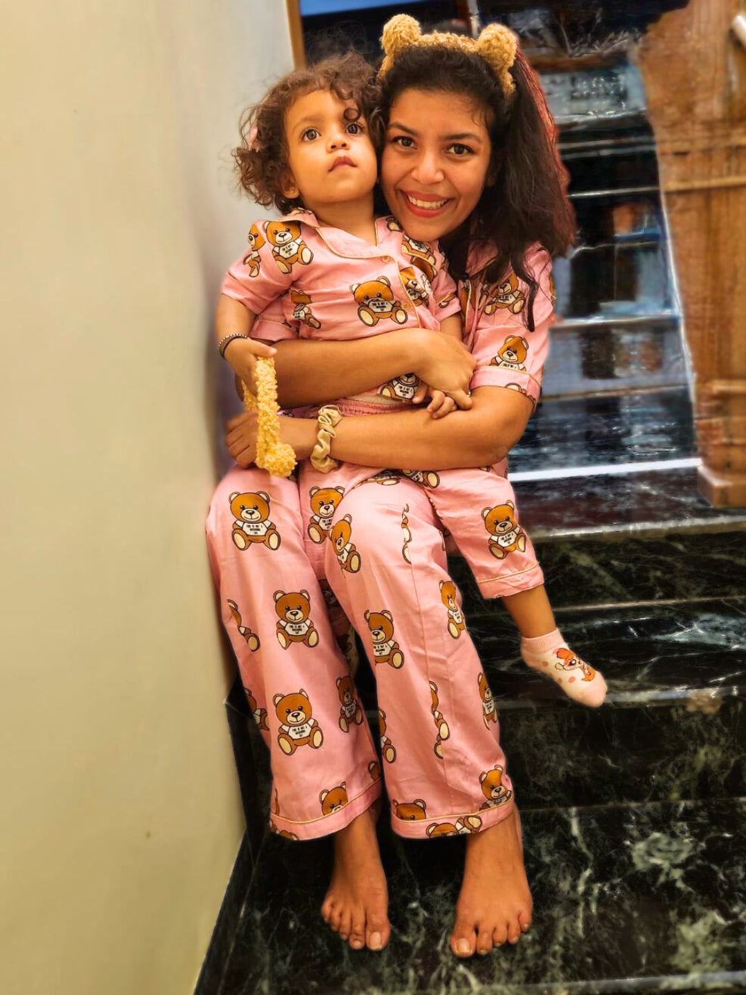 Moschino Pure Cotton Mom & Kids Twinning Pj Set