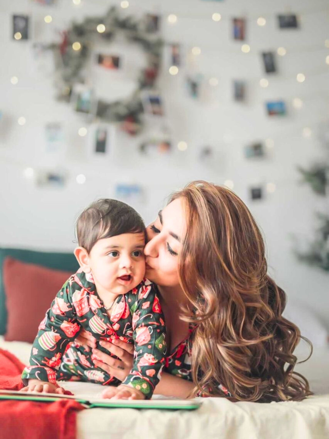 Mug Of Joy Pure Cotton Mom & Kids Twinning PJ Set