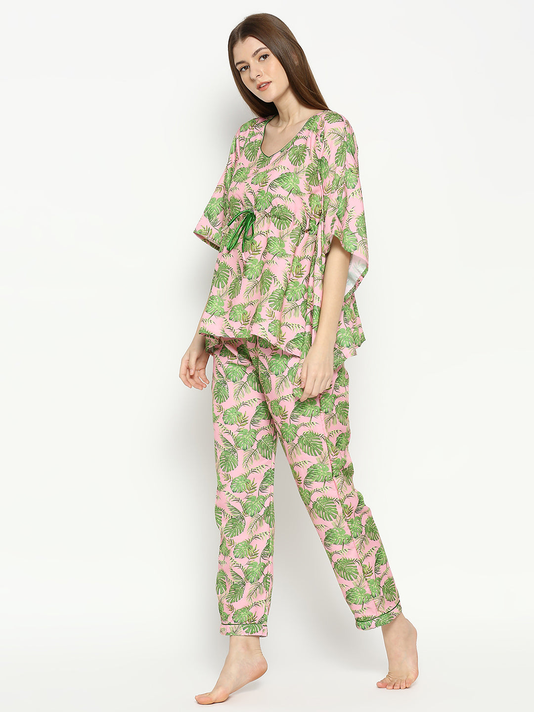 Exotica Kaftan Pj Set - Cotton Rayon Pj Set in Kaftan Style