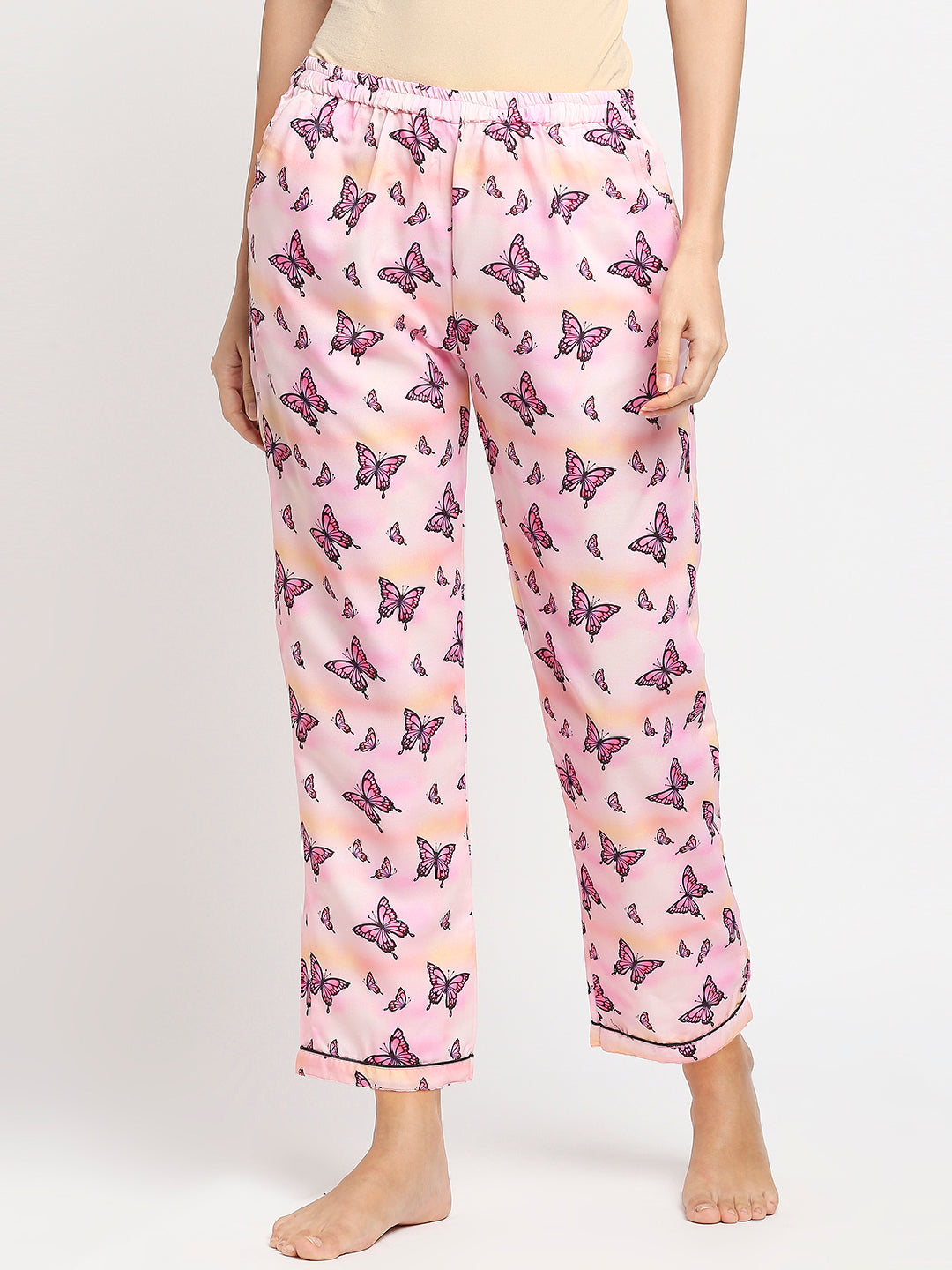 Butterfly Kaftan Pj Set - Cotton Rayon Pj Set in Kaftan Style