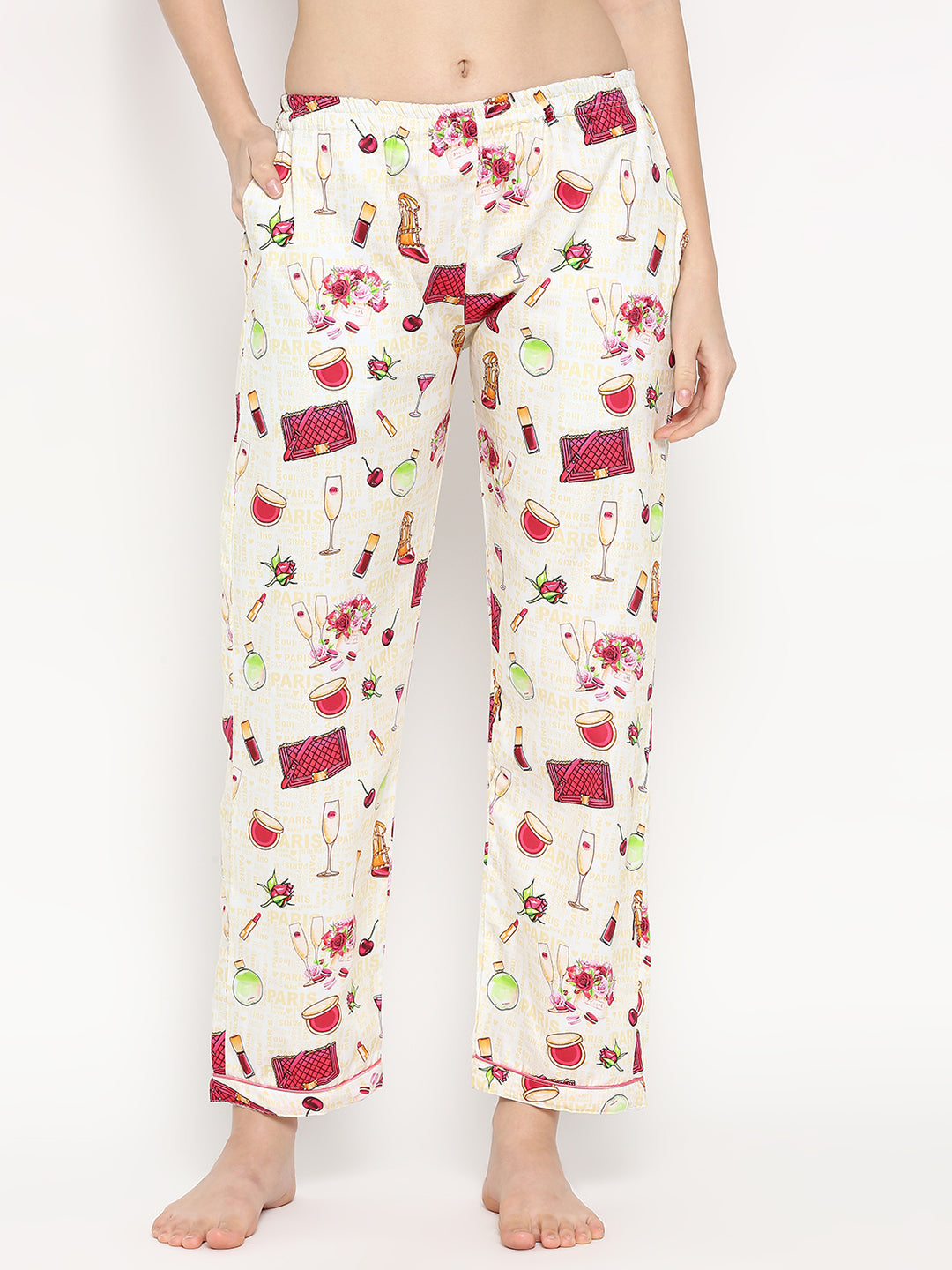 Date Night Kaftan Pj Set - Pure Cotton Pj Set in Kaftan Style