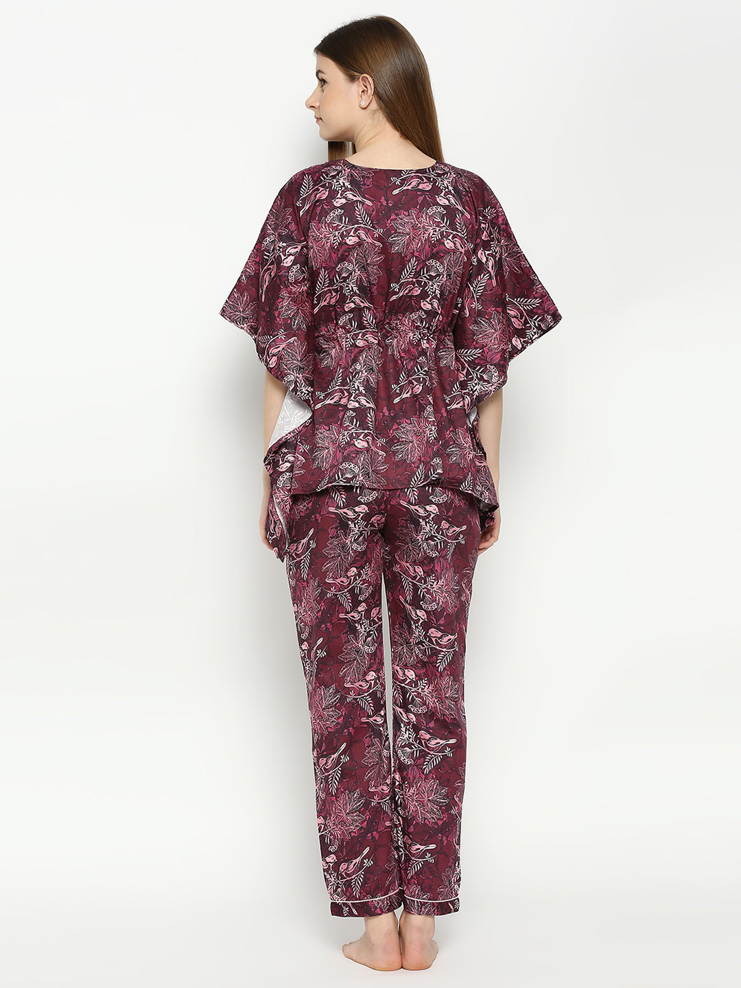 Ruby Rue Kaftan Pj Set - Pure Cotton Pj Set in Kaftan Style