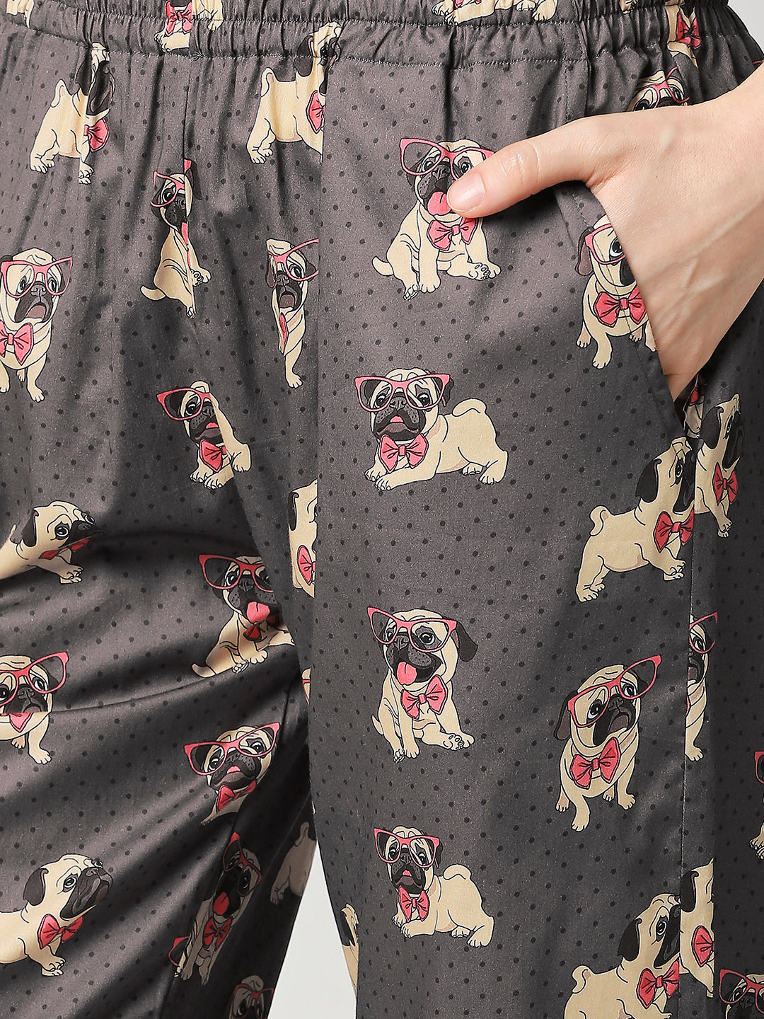 Pug Life Kaftan Pj Set - Pure Cotton Pj Set in Kaftan Style