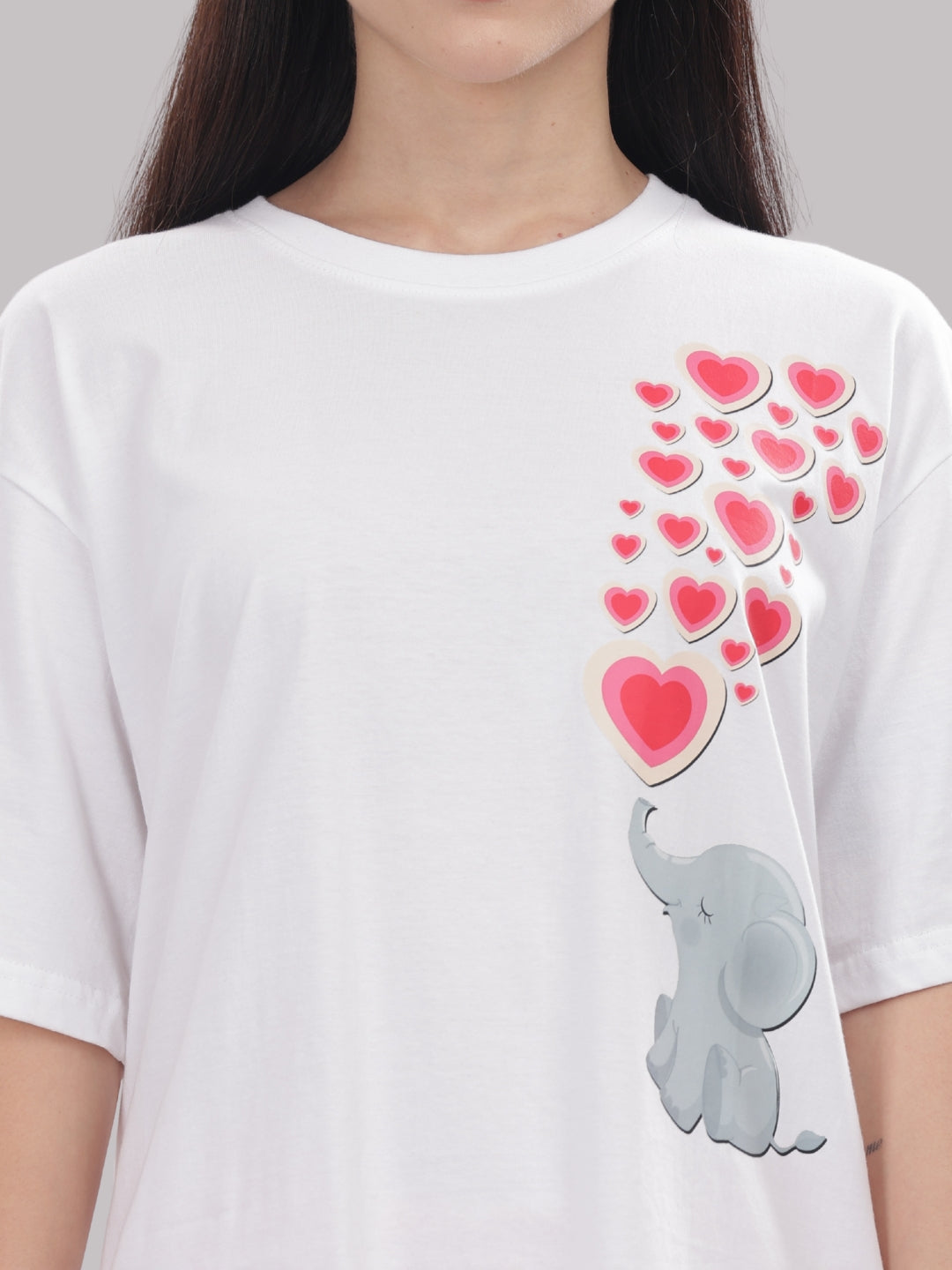 XOXO T-shirt Pj Set - Oversized Tshirt with Pj Combo