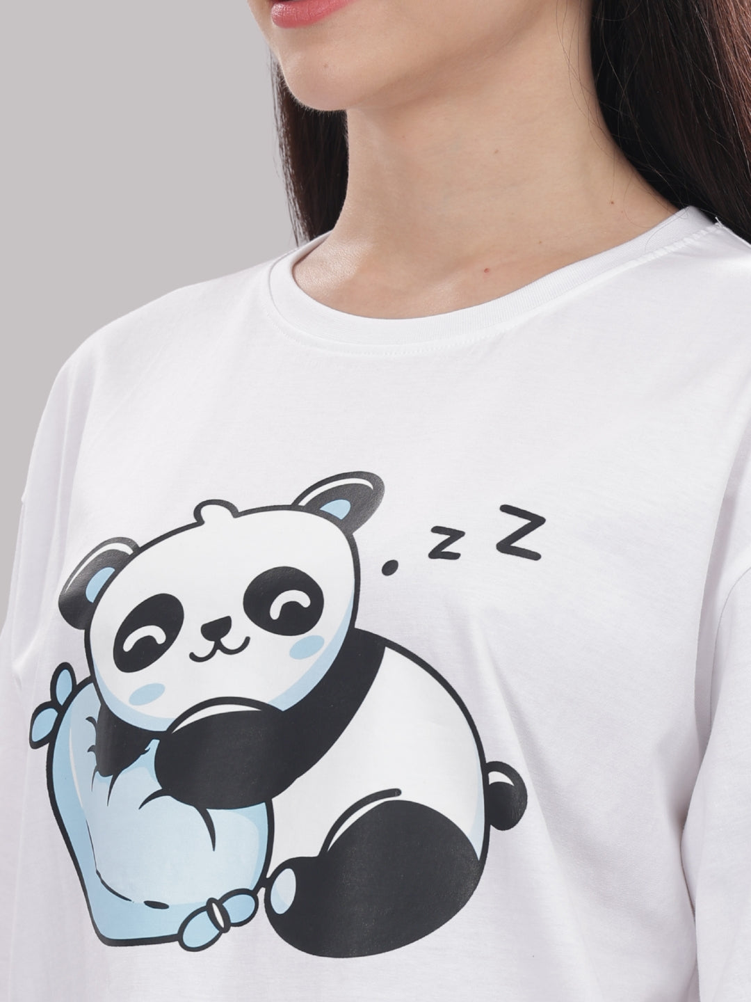 Let me Sleep T-shirt Pj Set - Oversized Tshirt with Pj Combo