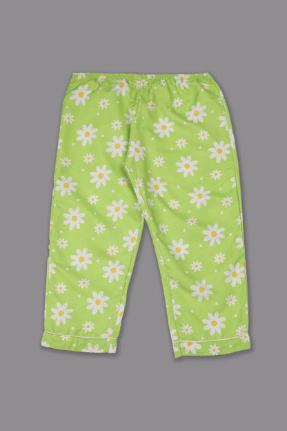 Daisy Dream Kids Pj Set - Cotton Rayon Pj Set with Notched Collar