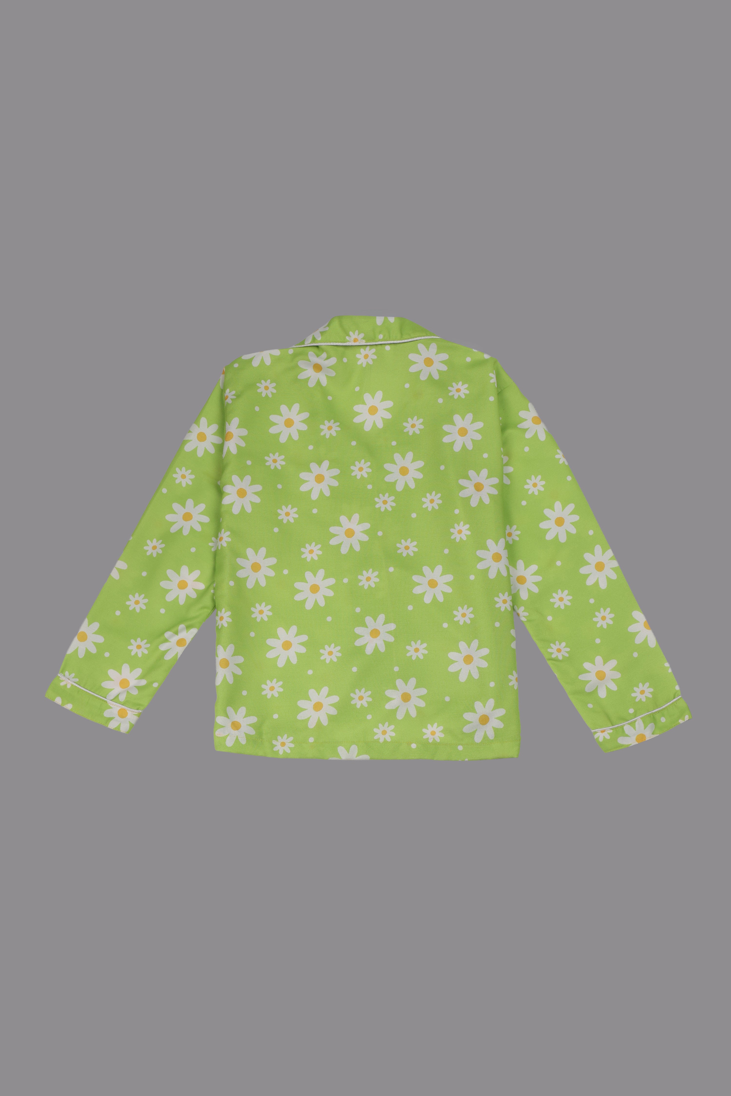 Daisy Dream Kids Pj Set - Cotton Rayon Pj Set with Notched Collar