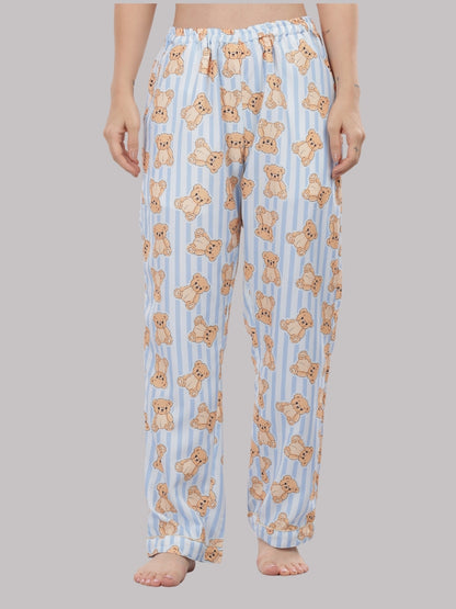 Hugs &amp; Stripes T-shirt Pj Set - Oversized Tshirt with Pj Combo