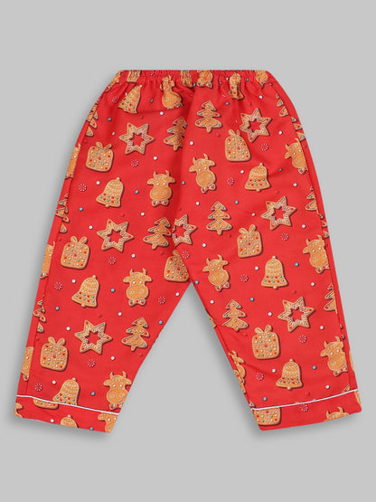 Cookie Wonderland Kids Pj Set - Cotton Rayon Pj Set with Notched Collar