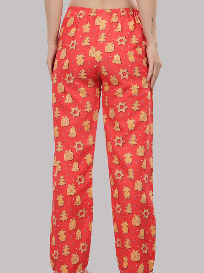 Cookie Wonderland Button Down Pj Set - Cotton Rayon Pj Set with Notched Collar