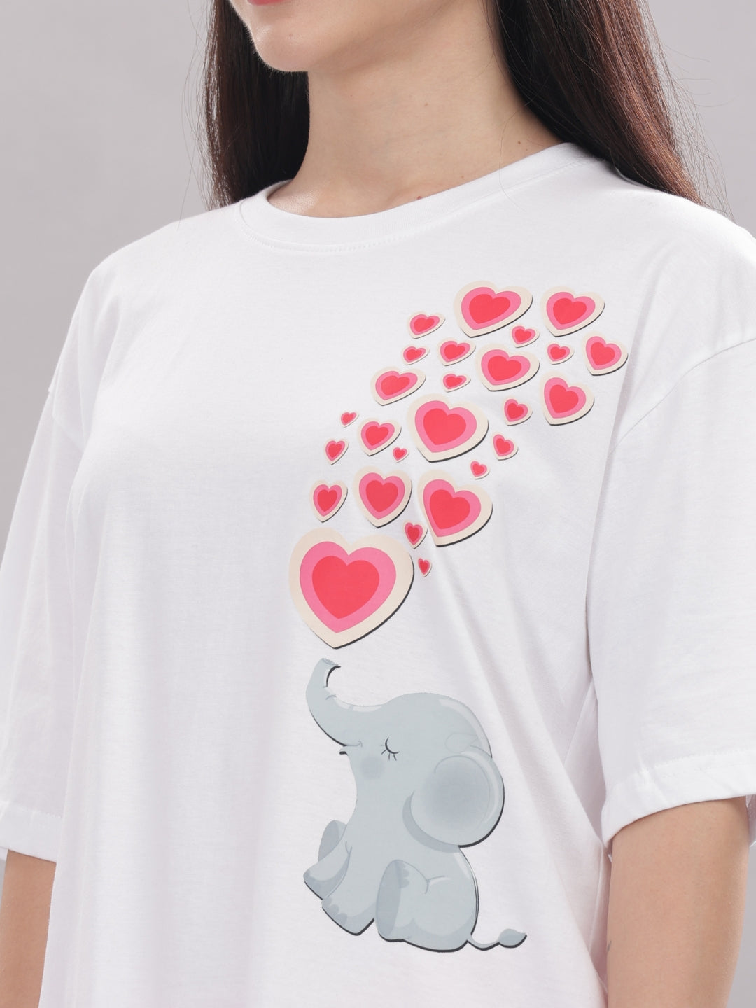 XOXO T-shirt Pj Set - Oversized Tshirt with Pj Combo