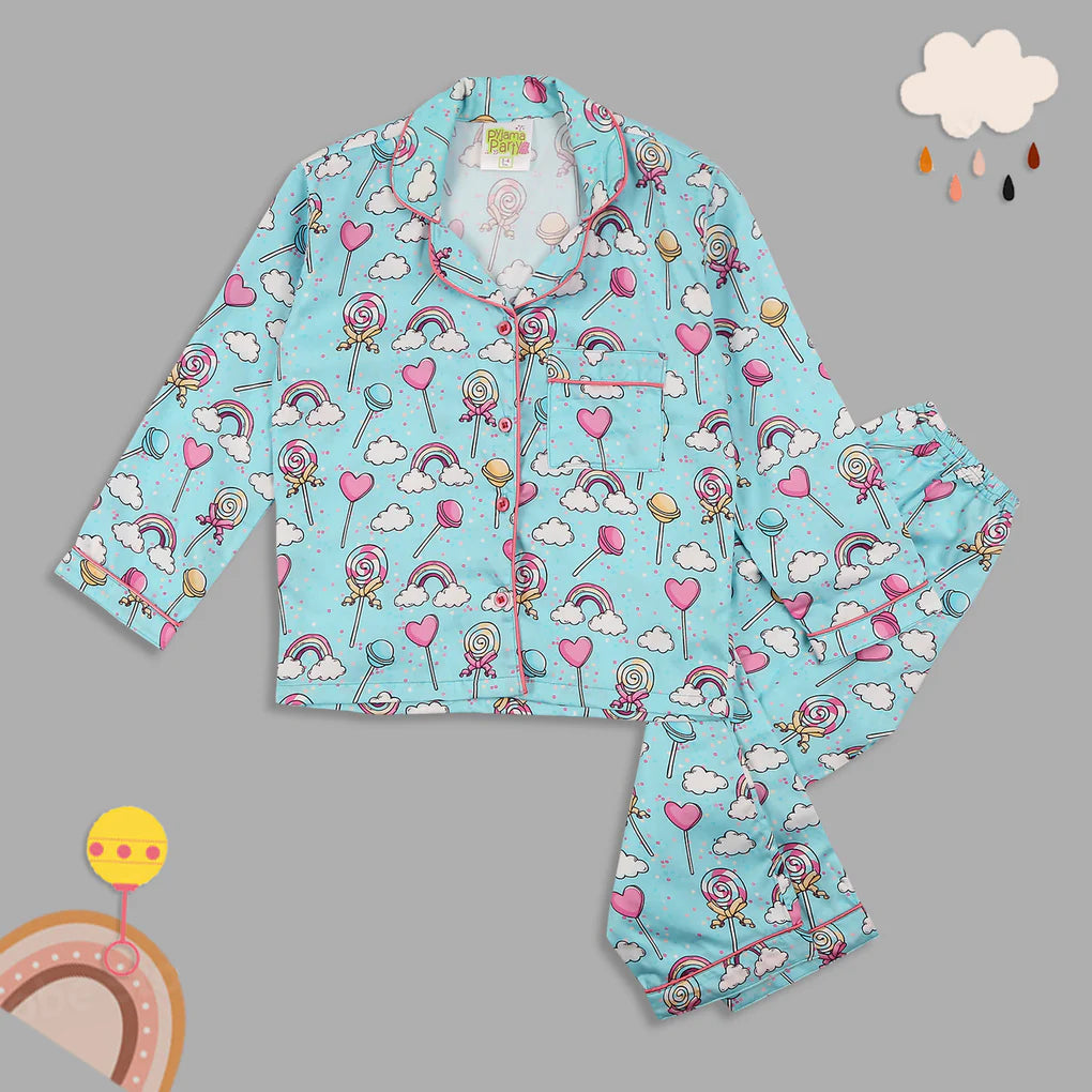 Pyjama Party sets_sleepwear_women : Buy Pyjama Party Gucci Mickey Women's  Cotton Kaftan Pyjama Set Online