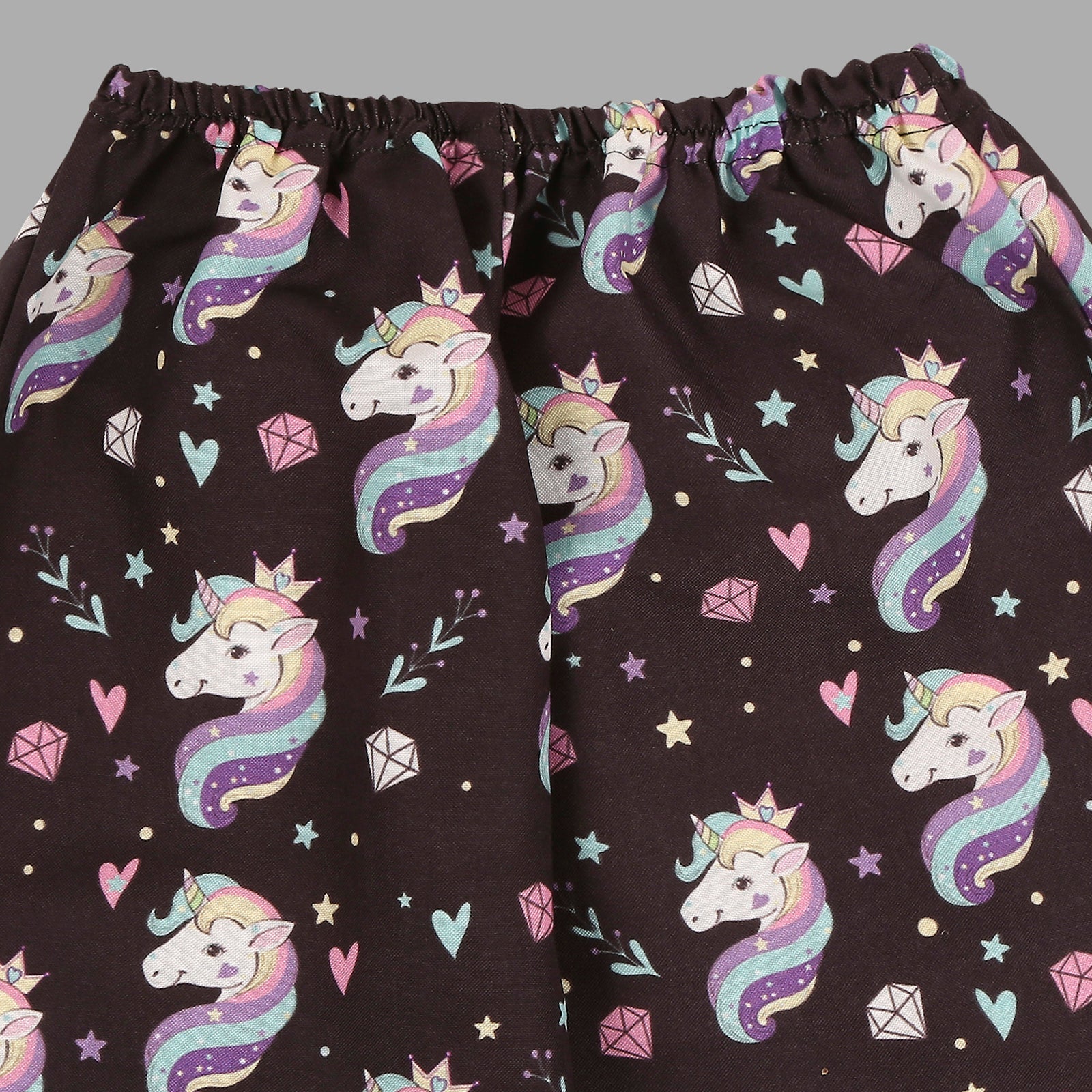 Be A Unicorn Kids Pj Set - Cotton Rayon Pj Set with Notched Collar