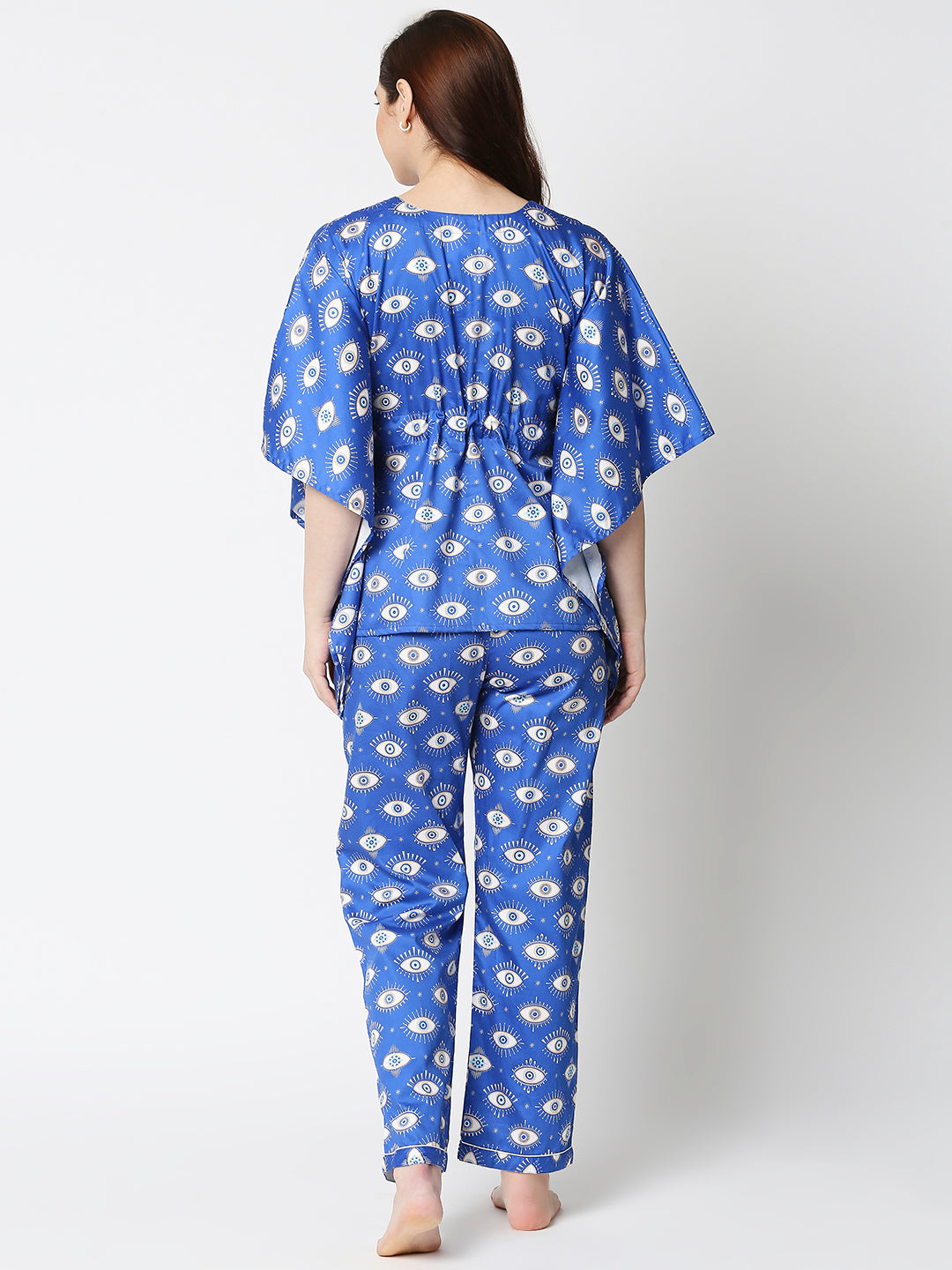 Nazar Kaftan Pj Set - Pure Cotton Pj Set in Kaftan Style